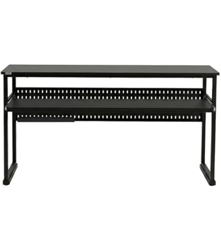 Amazon | ブラック x 1台 「幅サイズアップ リニューアル」LYYL 88鍵盤